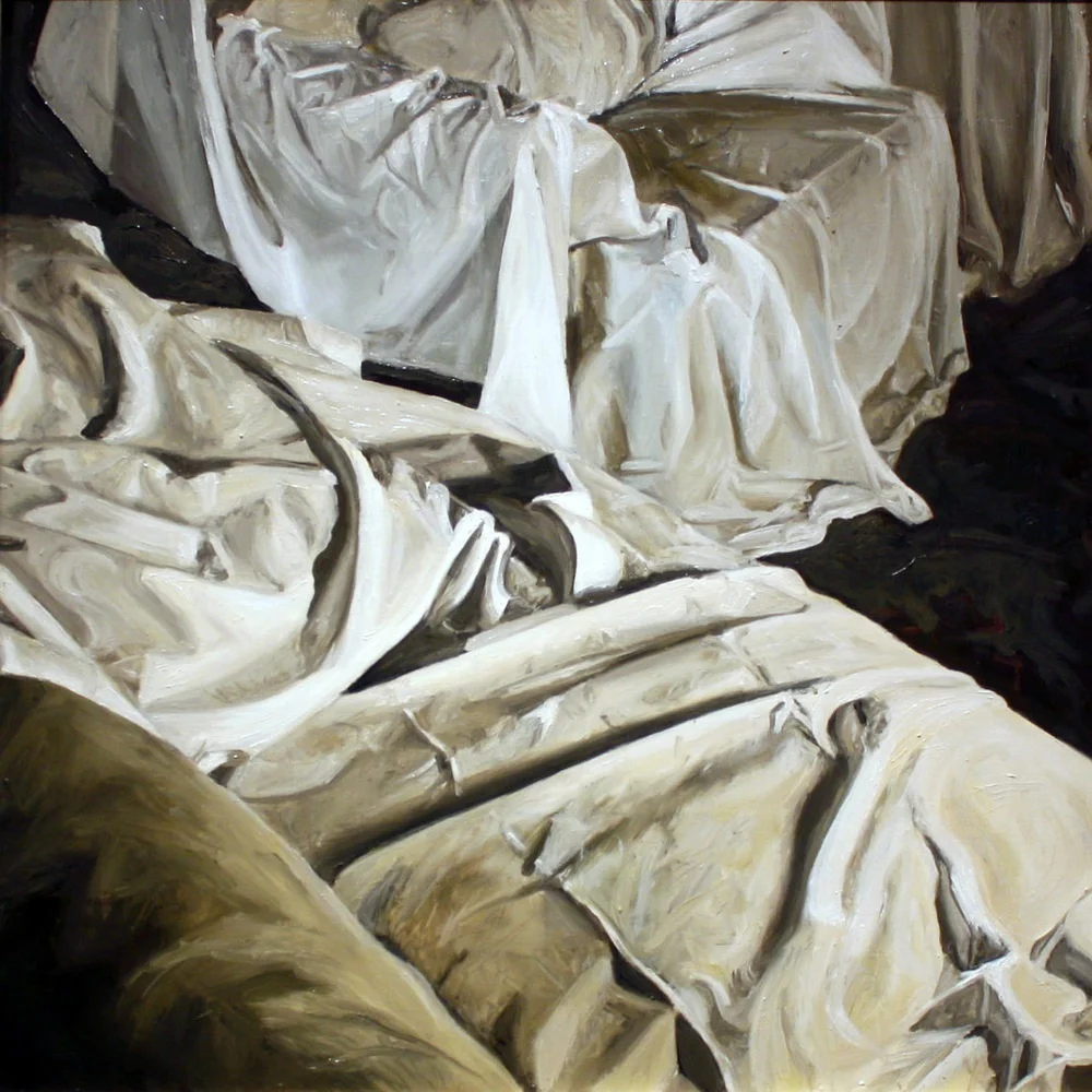 Cover #2, 2013, Oil on panel, 36” x 36”