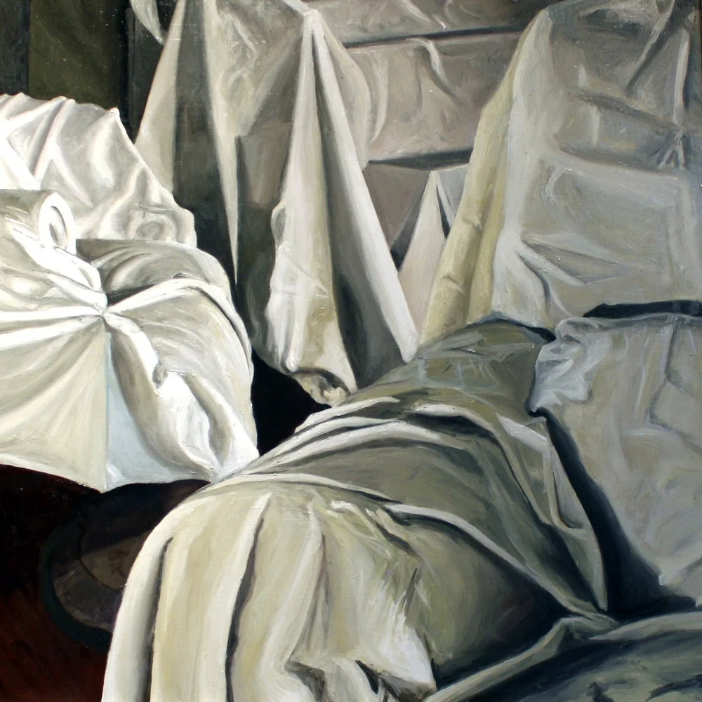 Cover #1, 2013, Oil on panel, 36” x 36”