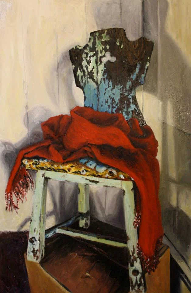 Untitled (Hetoimasia), 2012, Oil on Panel, 2.5’ x 4’