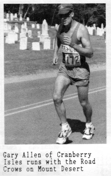 From the April 1992 issue of Mainely Running