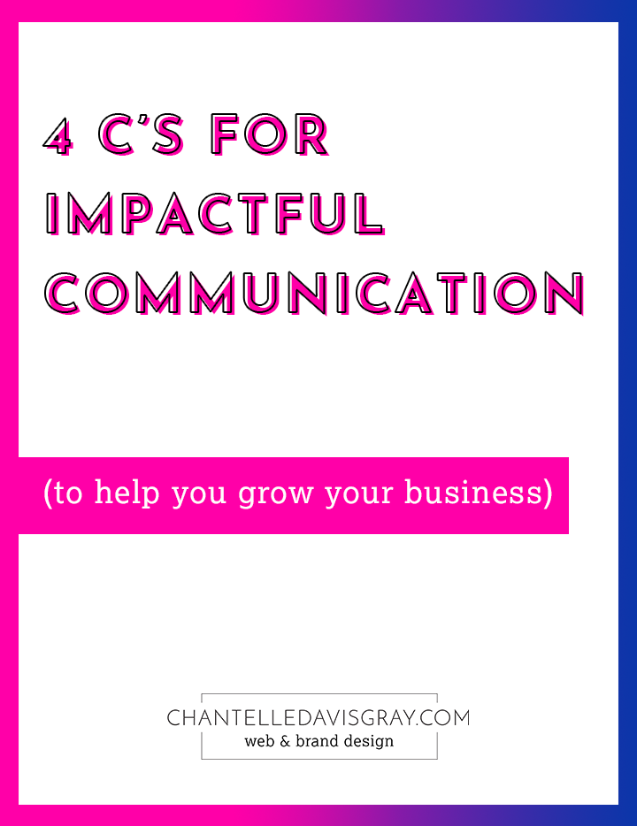 4 Cs for Impactful Communication