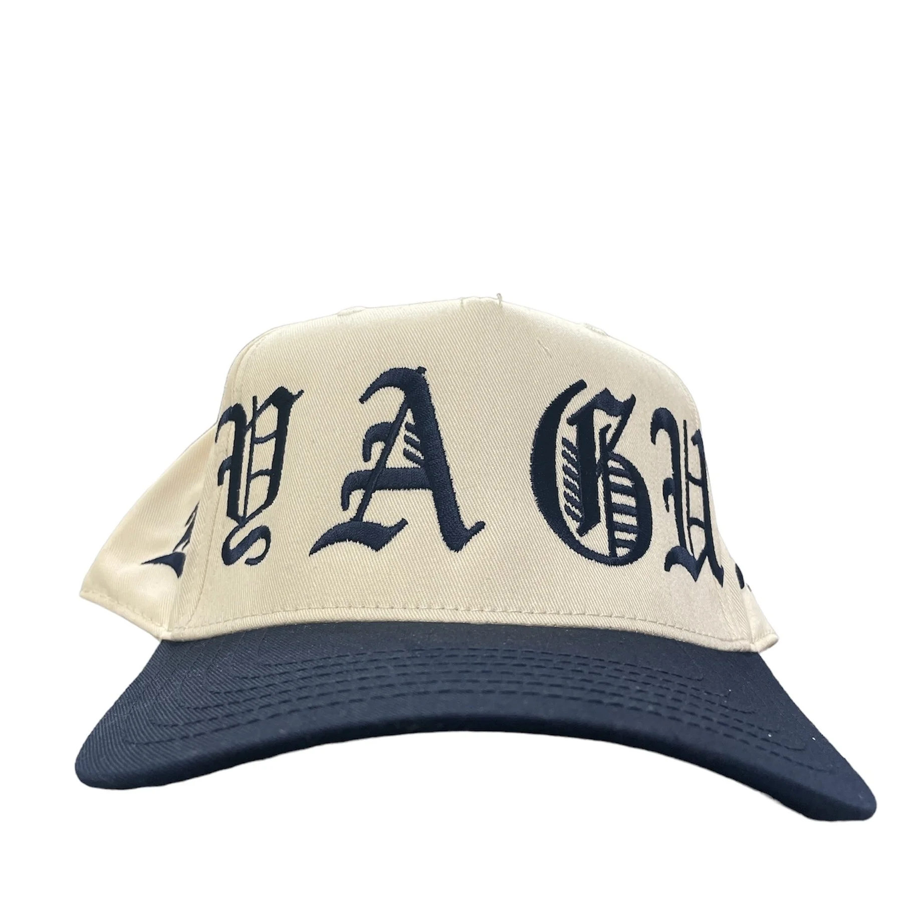 Navy Wrapped K Frame Snapback
