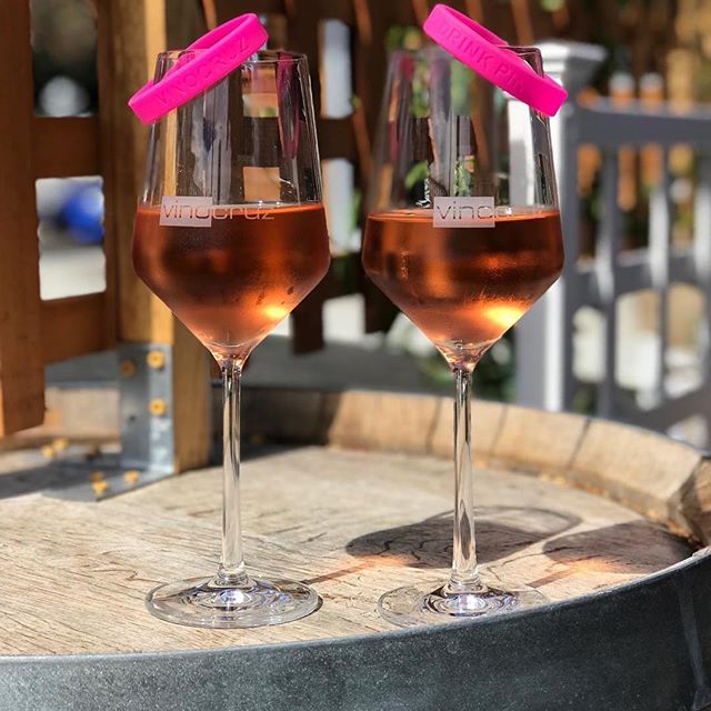 #Repost @vinocruzwinebar with @get_repost
・・・
Our Drink Pink promotion for Breast Cancer Awareness is still going strong! Order off our Pink menu and proceeds will be donated to the Santa Cruz Cancer Benefit Group and will support local initiatives f