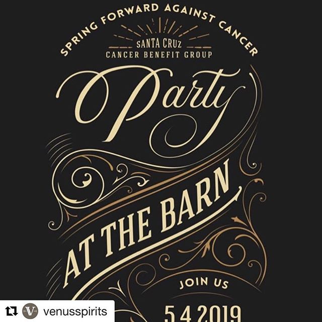 #Repost @venusspirits with @get_repost
・・・
Tickets are still available for this years Spring Forward Against Cancer whiskey themed event that supports cancer research and community cancer support. All money raised goes back into the Santa Cruz Commun