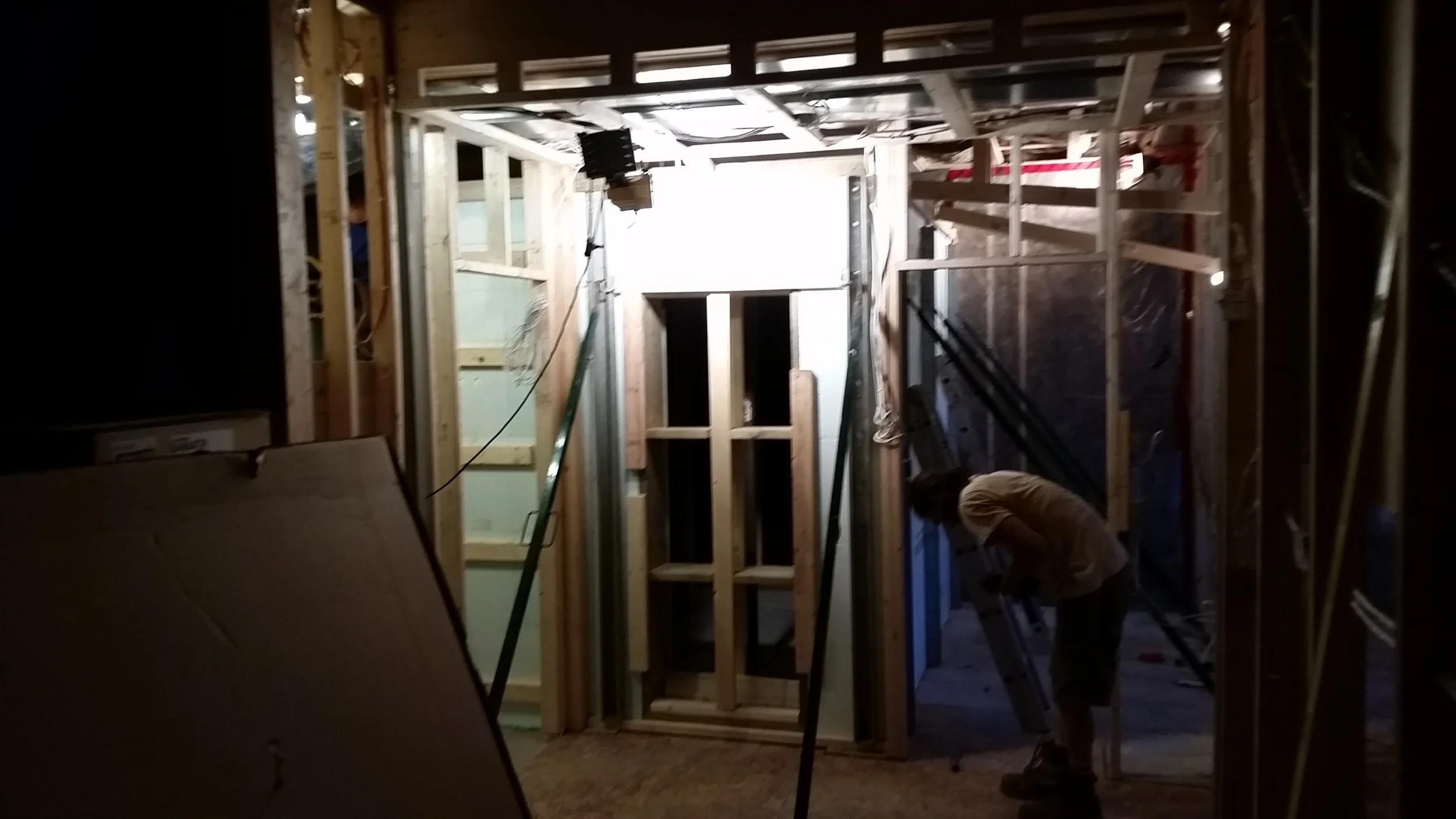 ICF Safe Room with and Insulated Concrete Decking Poured Monolithically