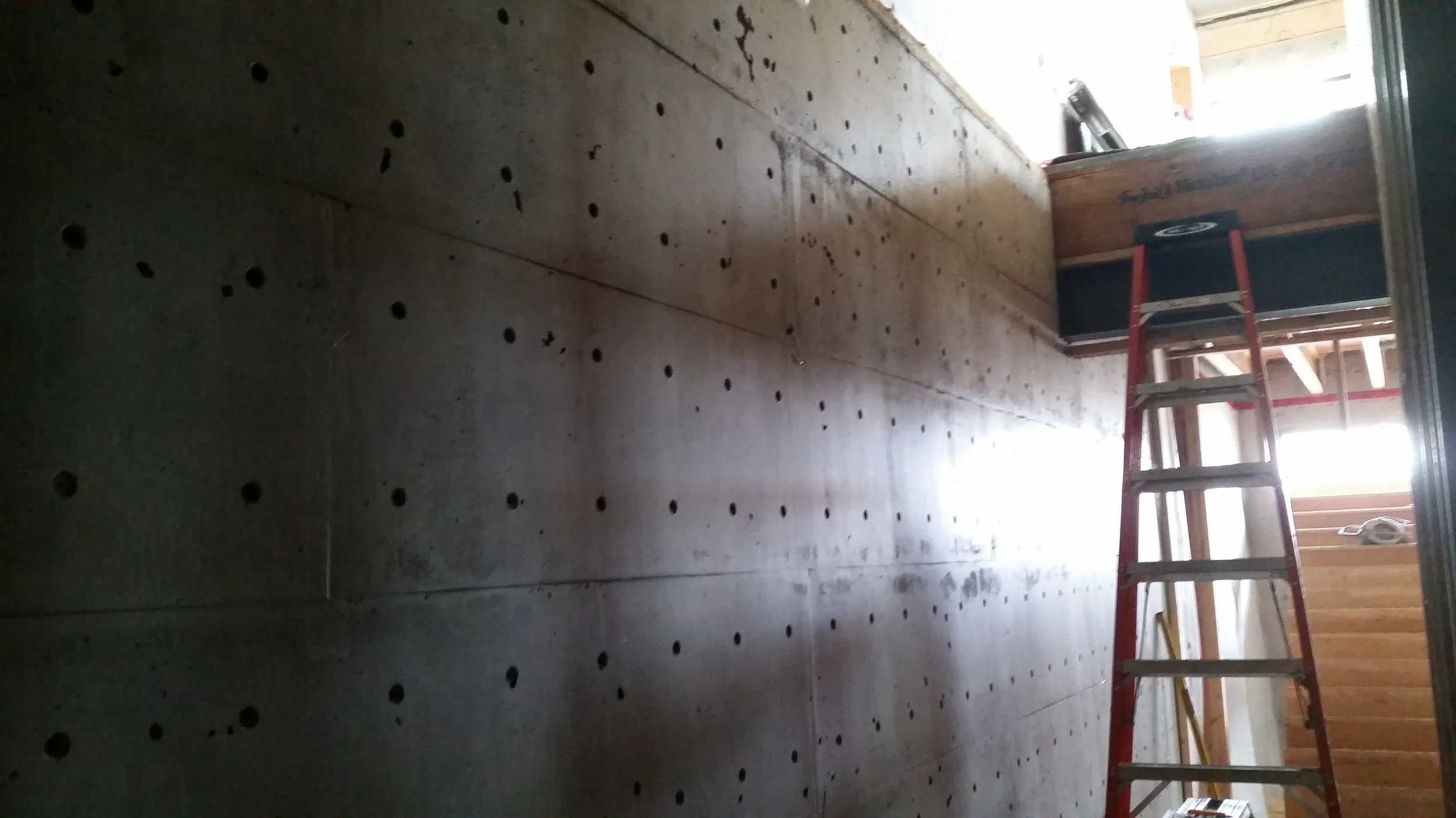Architectural Concrete wall using NUDURA One-Series