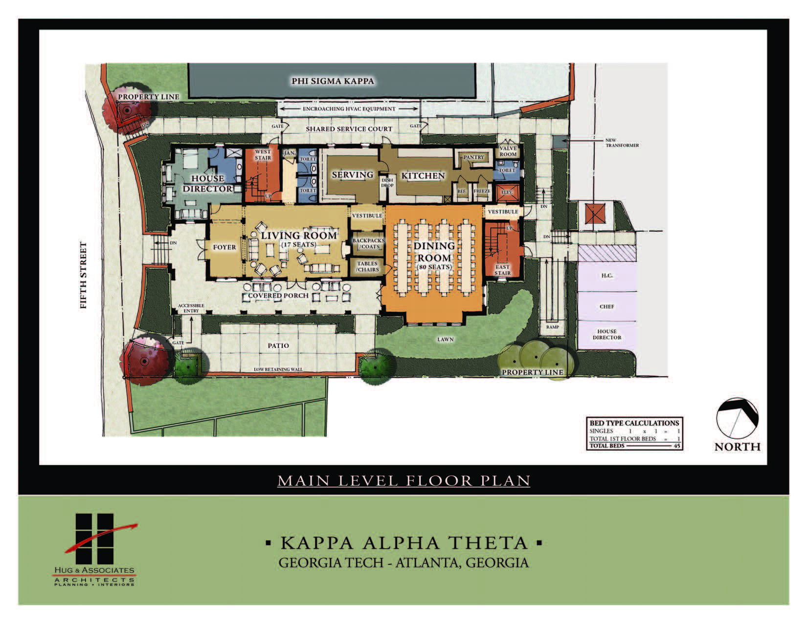 New Project Kappa Alpha Theta Sorority House Lusk Company Inc