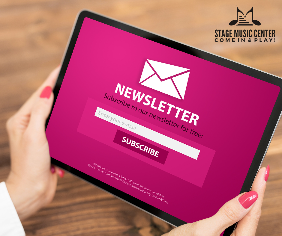 Join our monthly newsletter for important updates!