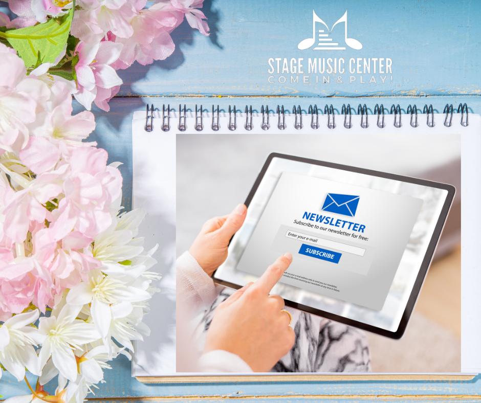 Join our monthly Newsletter for important updates!