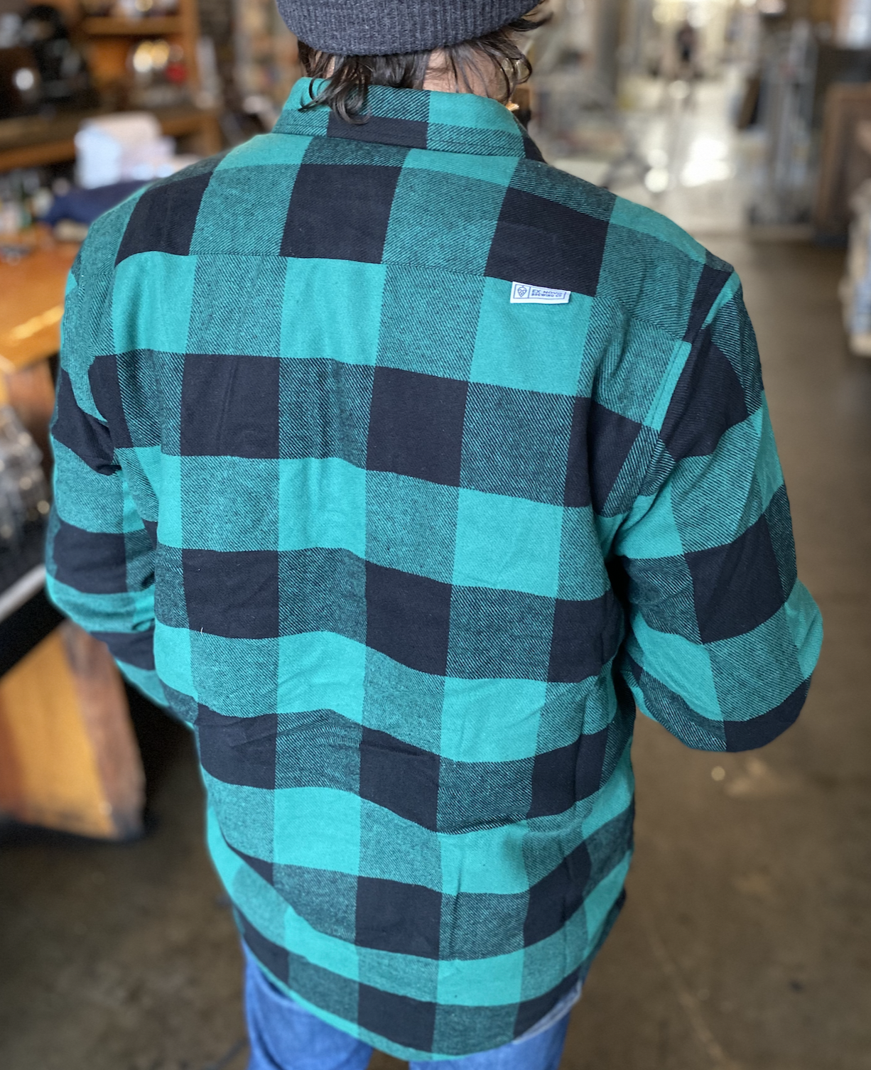 Sherpa Lined Flannel Jacket — Ex Novo 