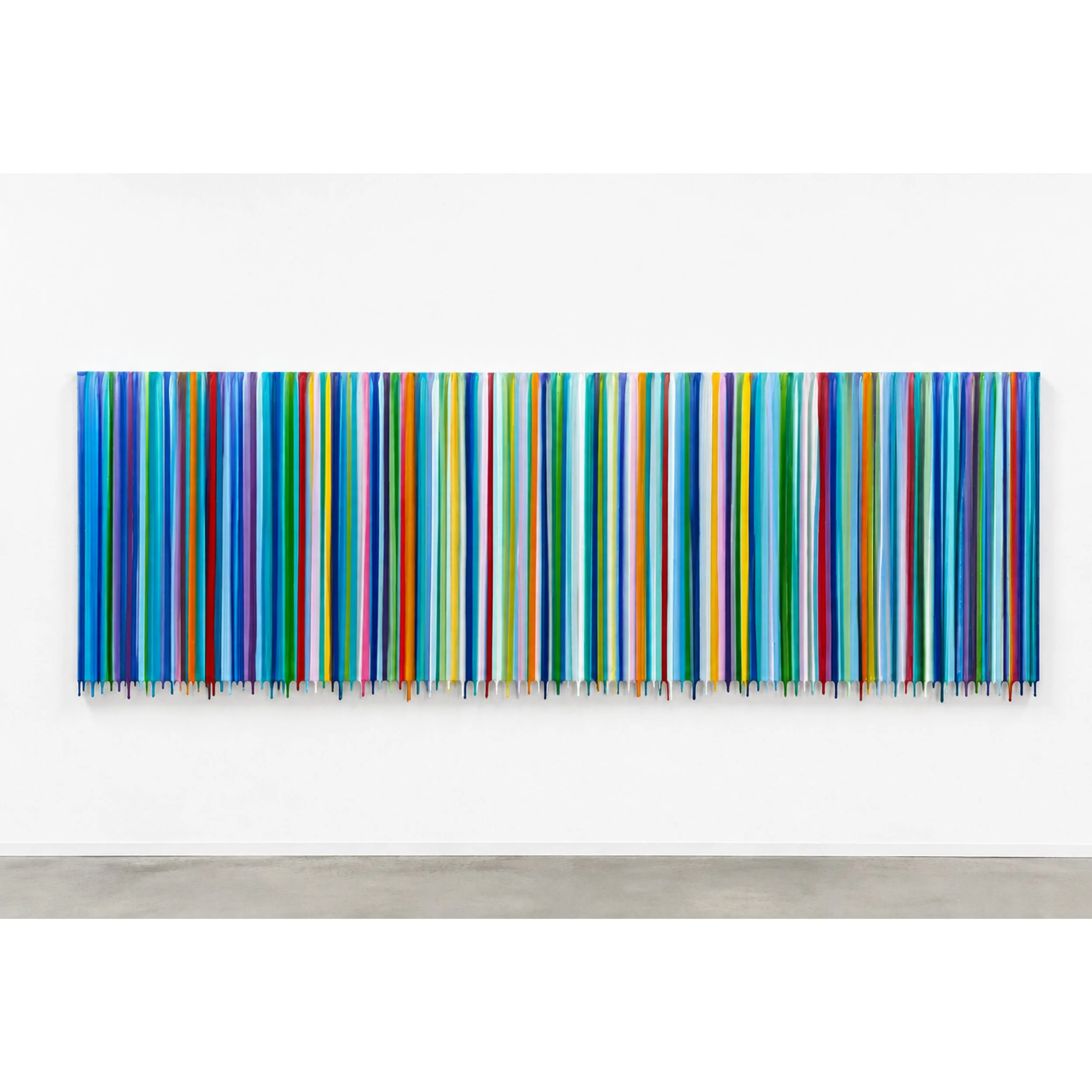 Blue Ocean original acrylic painting 20x60