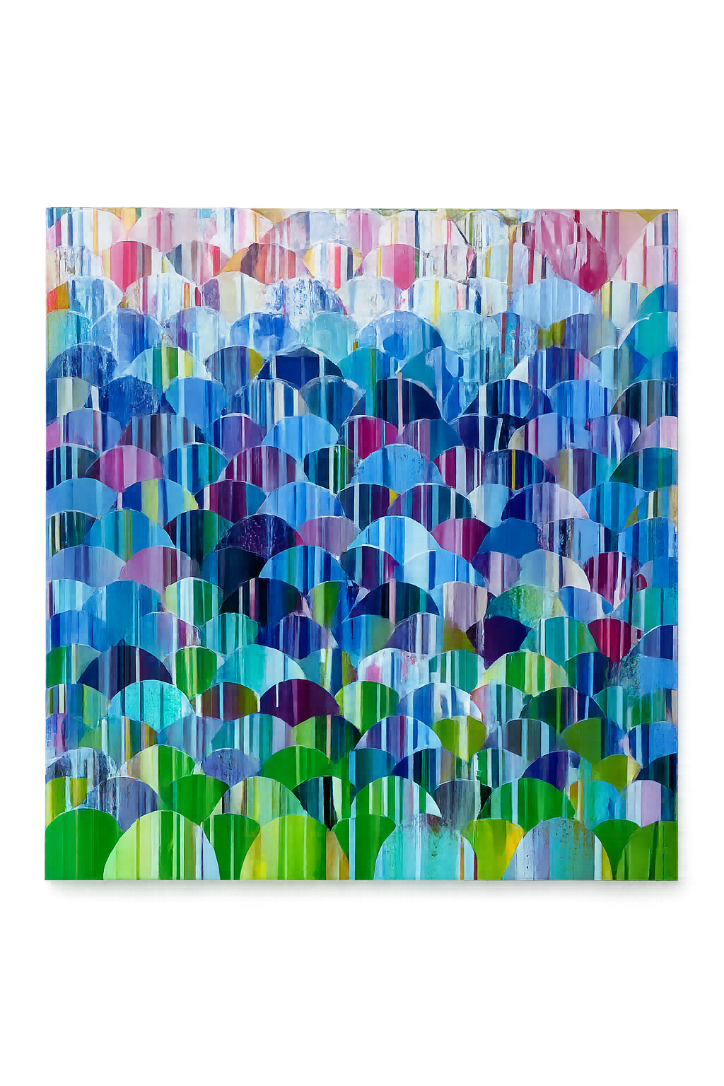 Water Lilies on wall mermaid tail 40x40.png