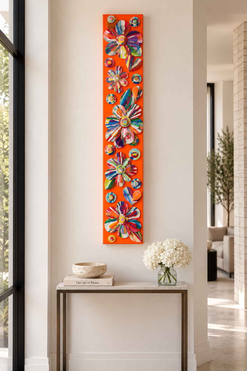 10x60 flower power w orange on wall.png