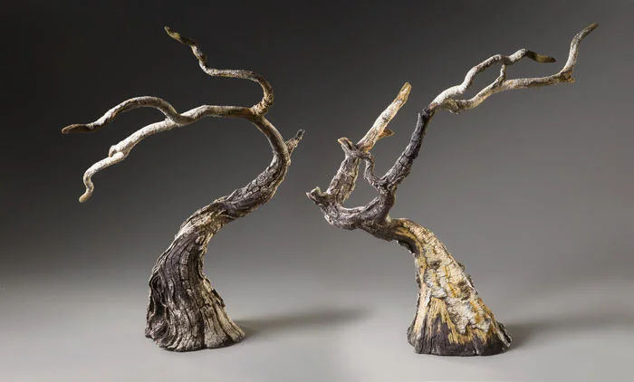 Eric Serritella, Whisper and Wander , 2016, ceramic, 32” x 60” x 23”