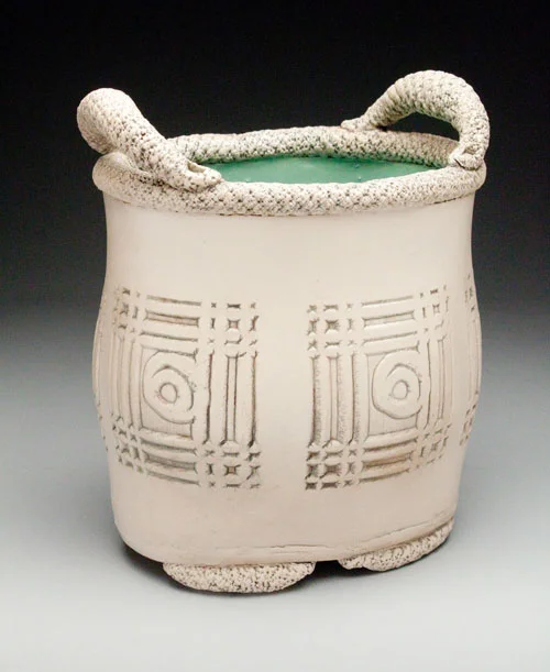 Adrina Richard, Handbuilt porcelain vase