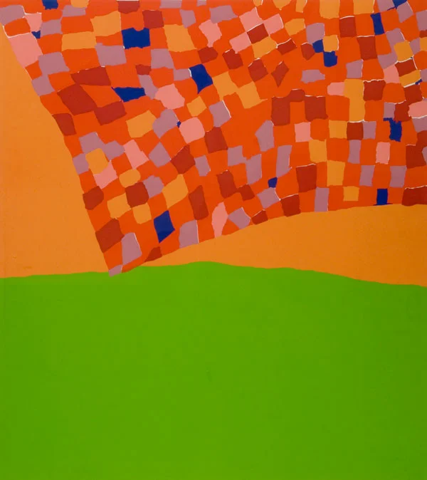 Mildred Thompson (American, 1936-2003) Open Window Series V , 1977, serigraph, 24"x21"