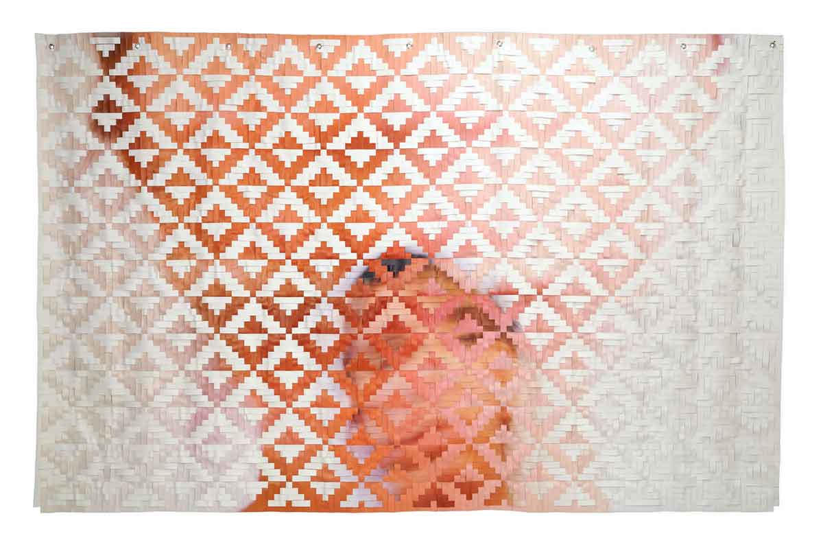 Maggie Thompson, In Loss , 2015, vinyl, Courtesy of Joe Williams, Plains Art Museum
