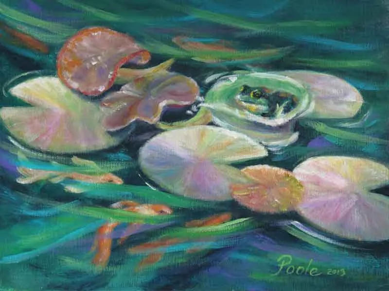 Pamela Poole, Idyllic Lilypads
