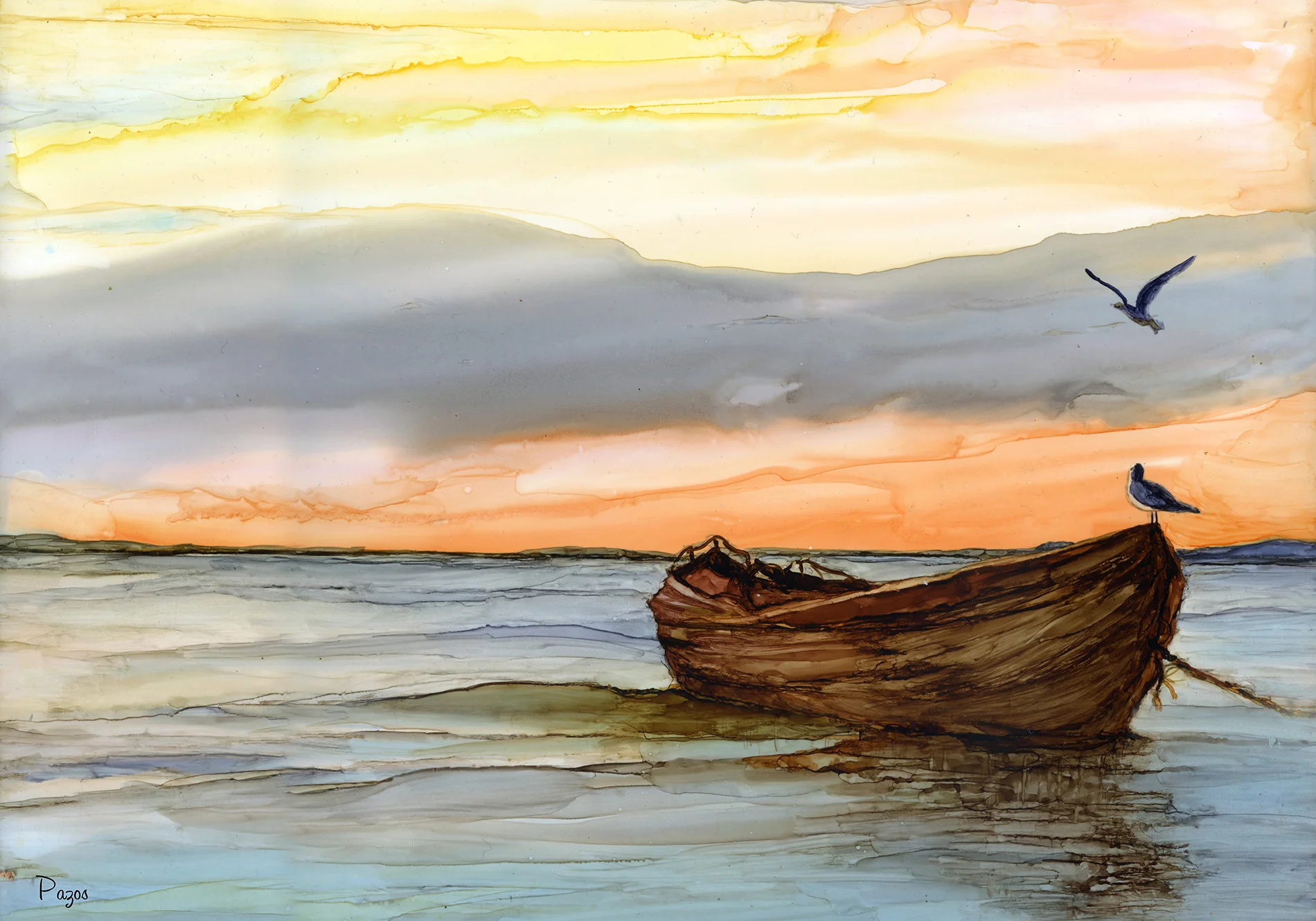 Maria_Pazos_Boat_and_Gulls.jpg