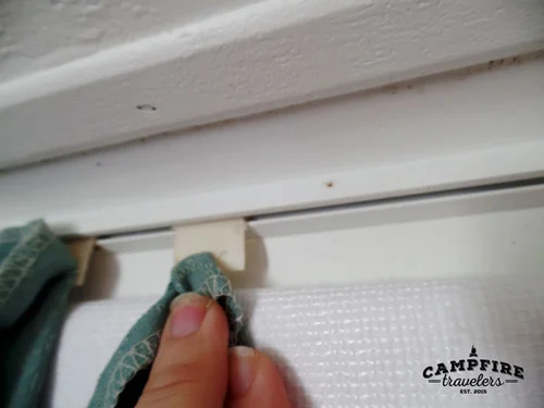 Replacing Curtains In A Pop Up Camper Campfire Travelers