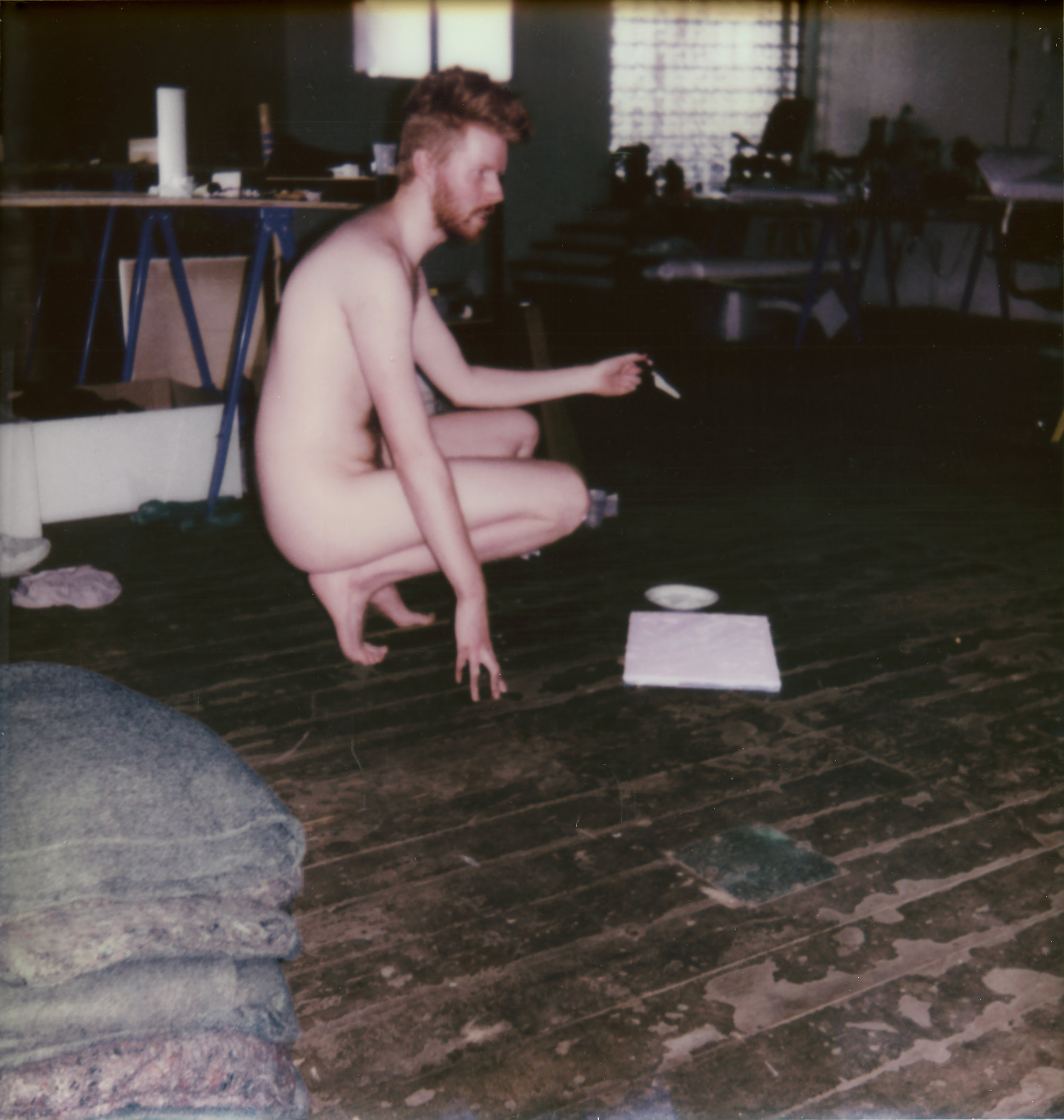 What do you do when a head loves a hip? , 2016 archival digital print, 19" x 18"