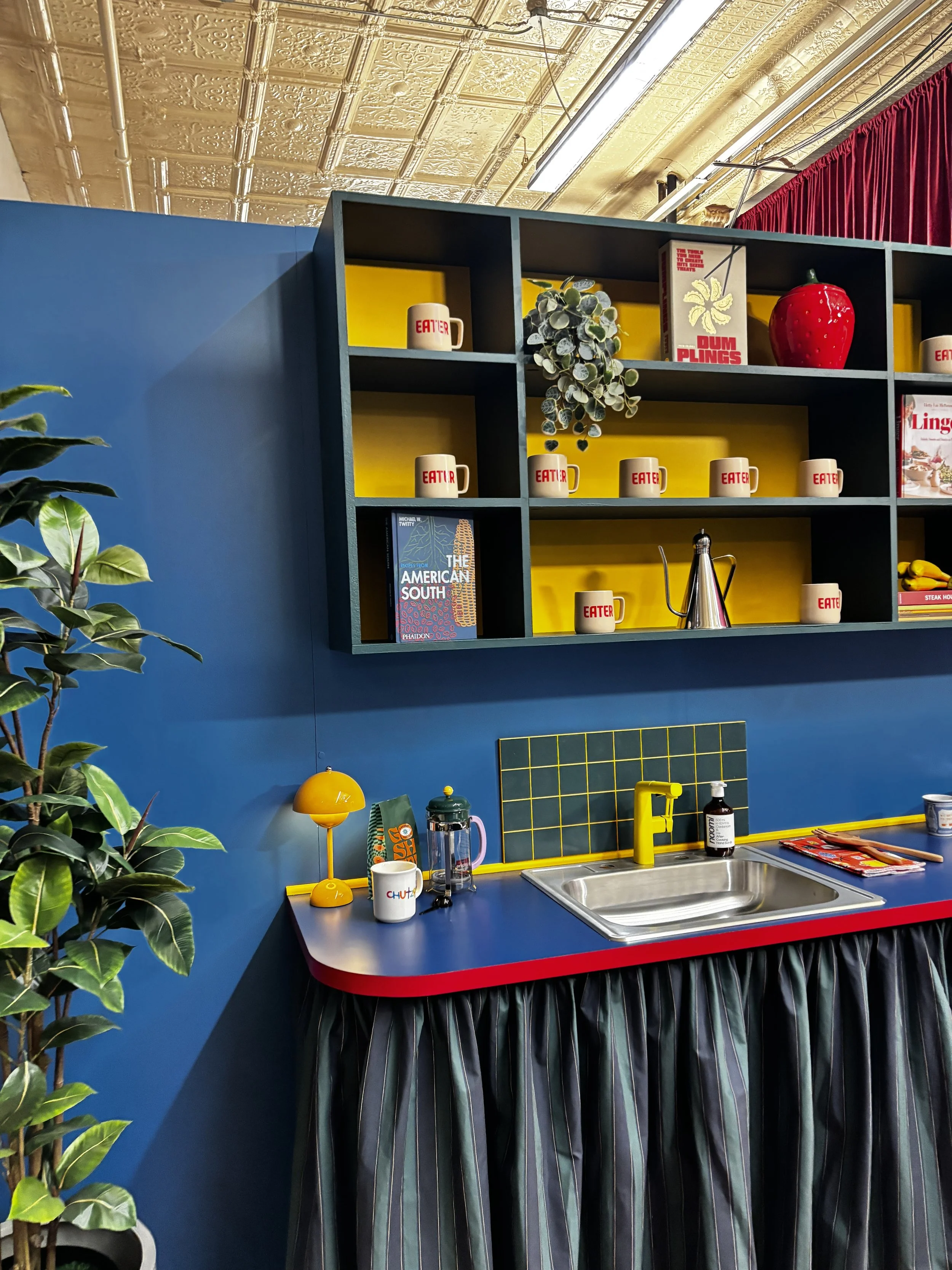  Set Design for Eater Under Wraps Holiday Pop Up 2026 