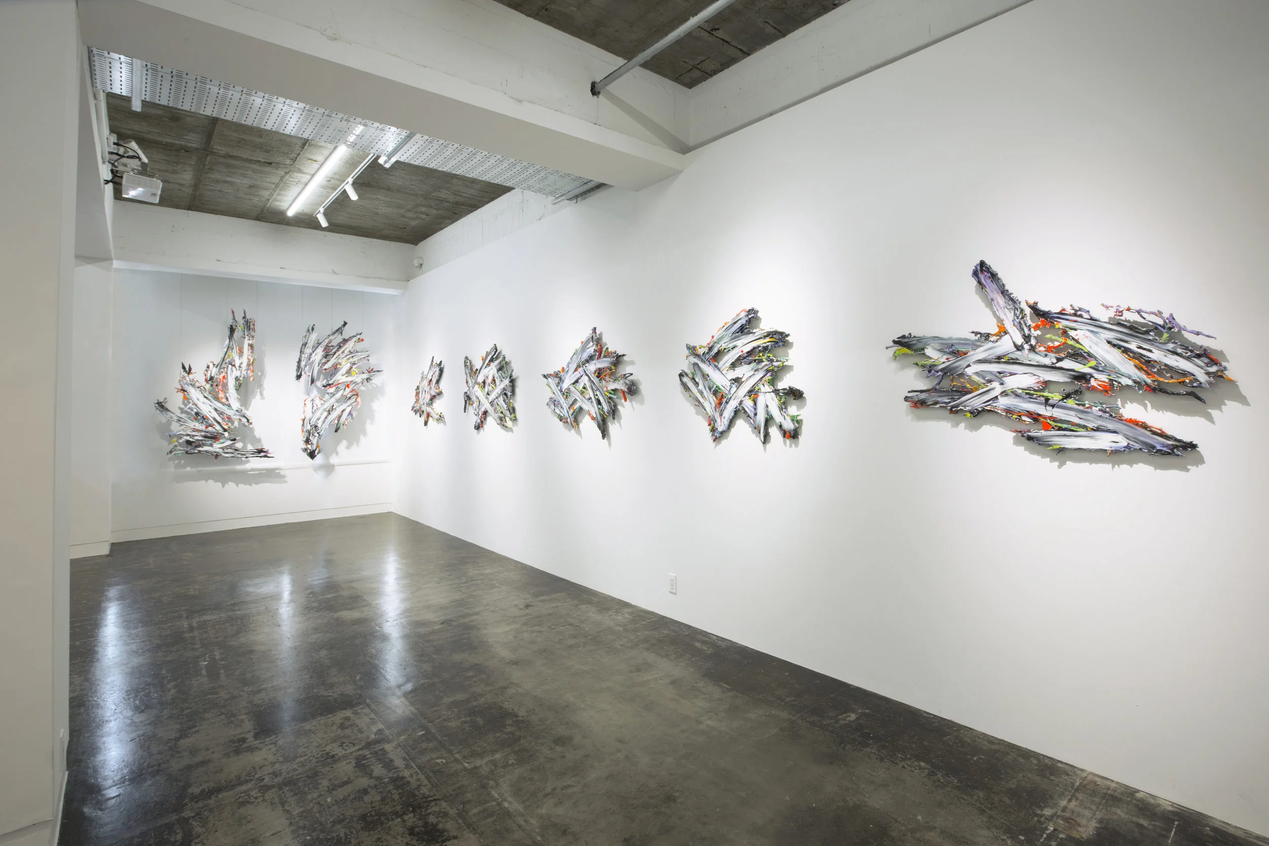 Installation View - MEGURU YAMAGUCHI x KYNE “ STAY GOLD “ at UNION SODA .2017