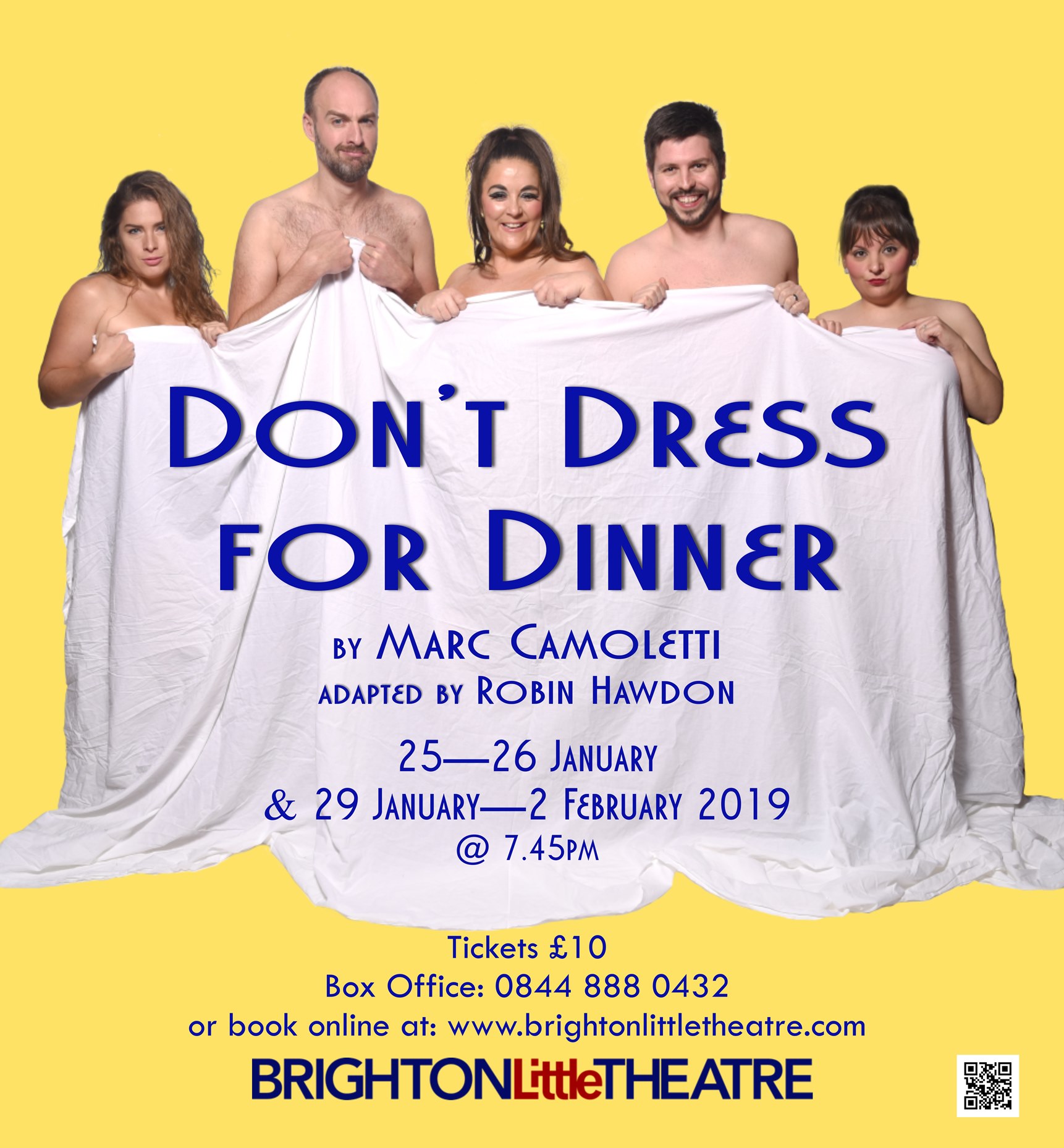 Don't Dress for Dinner, 25th Jan - 2nd Feb 2019 (Copy)