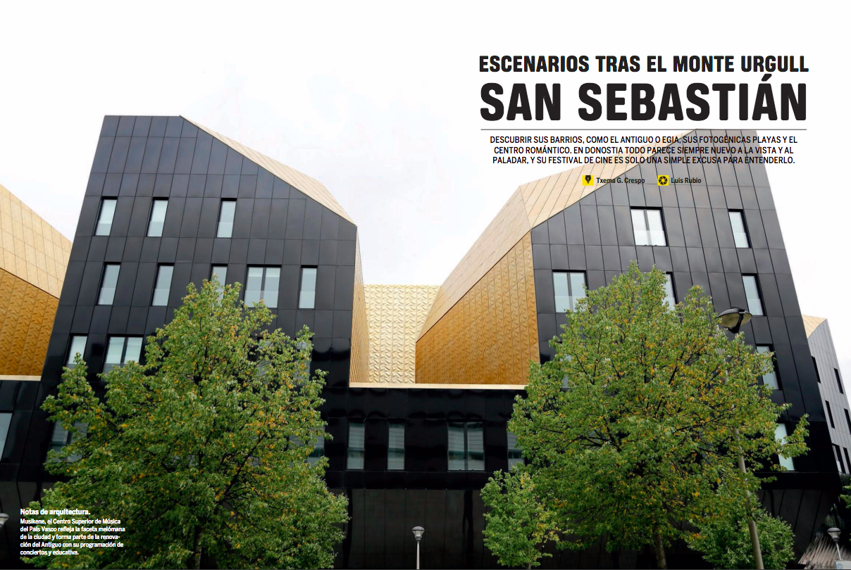 ESCENARIOS EN SAN SEBASTIÁN