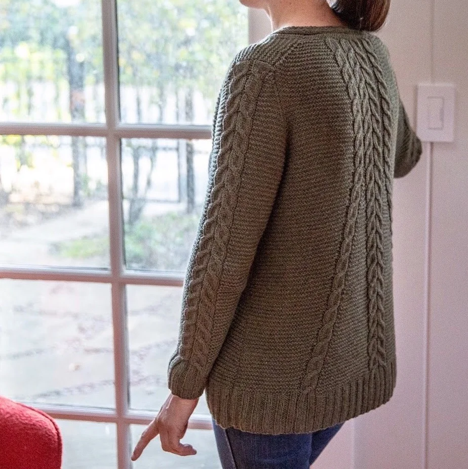 New Pattern: Presidio Cardigan in mYak