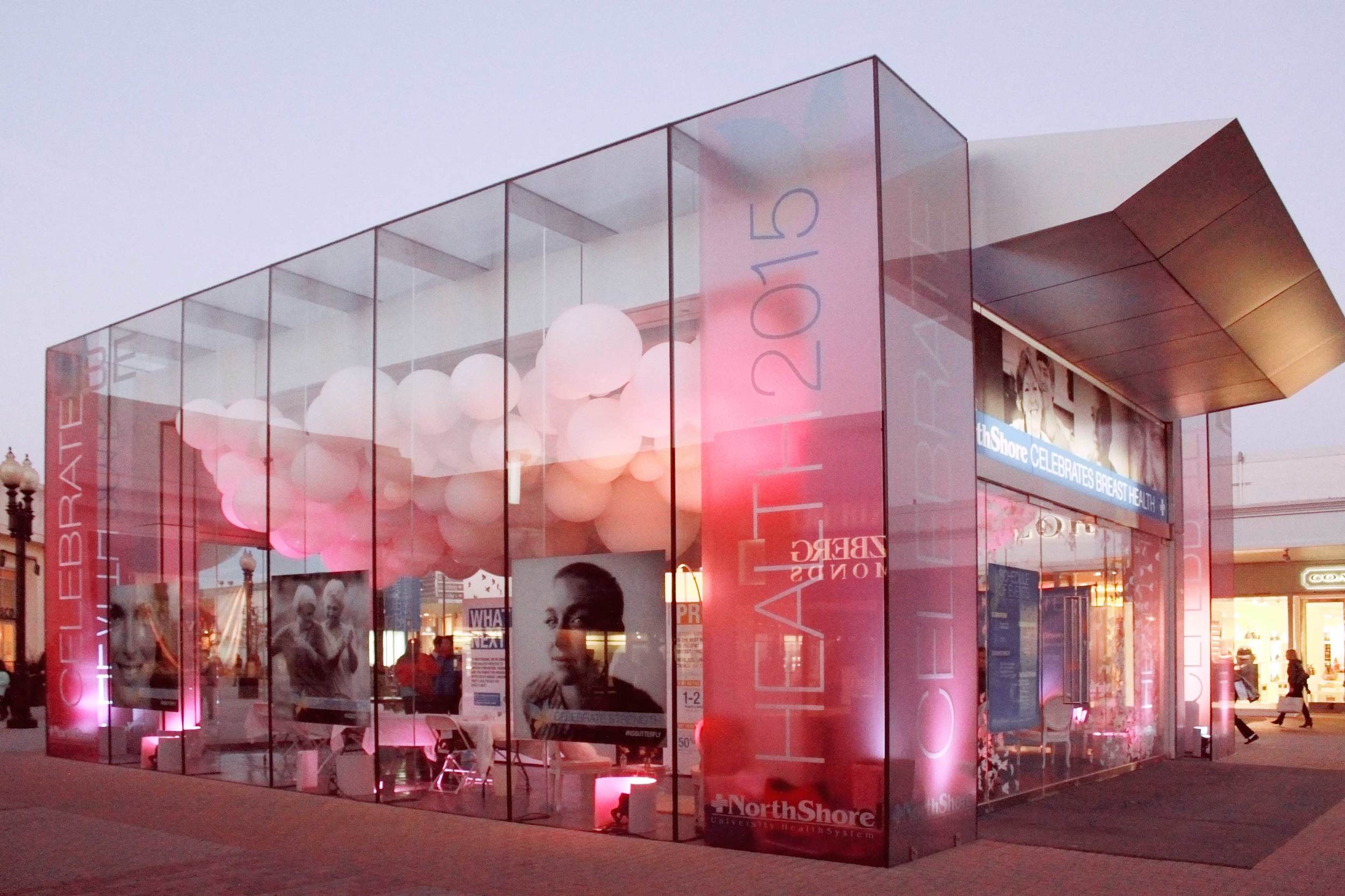 Pop up stores branded environments