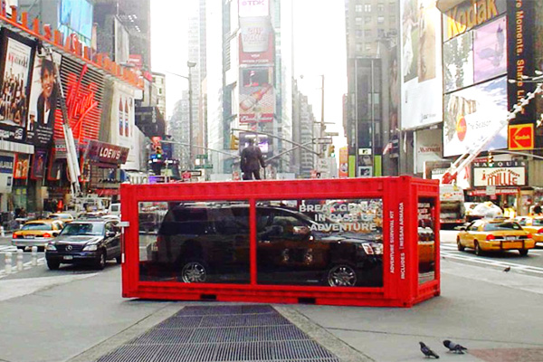 Advertising in Times Square