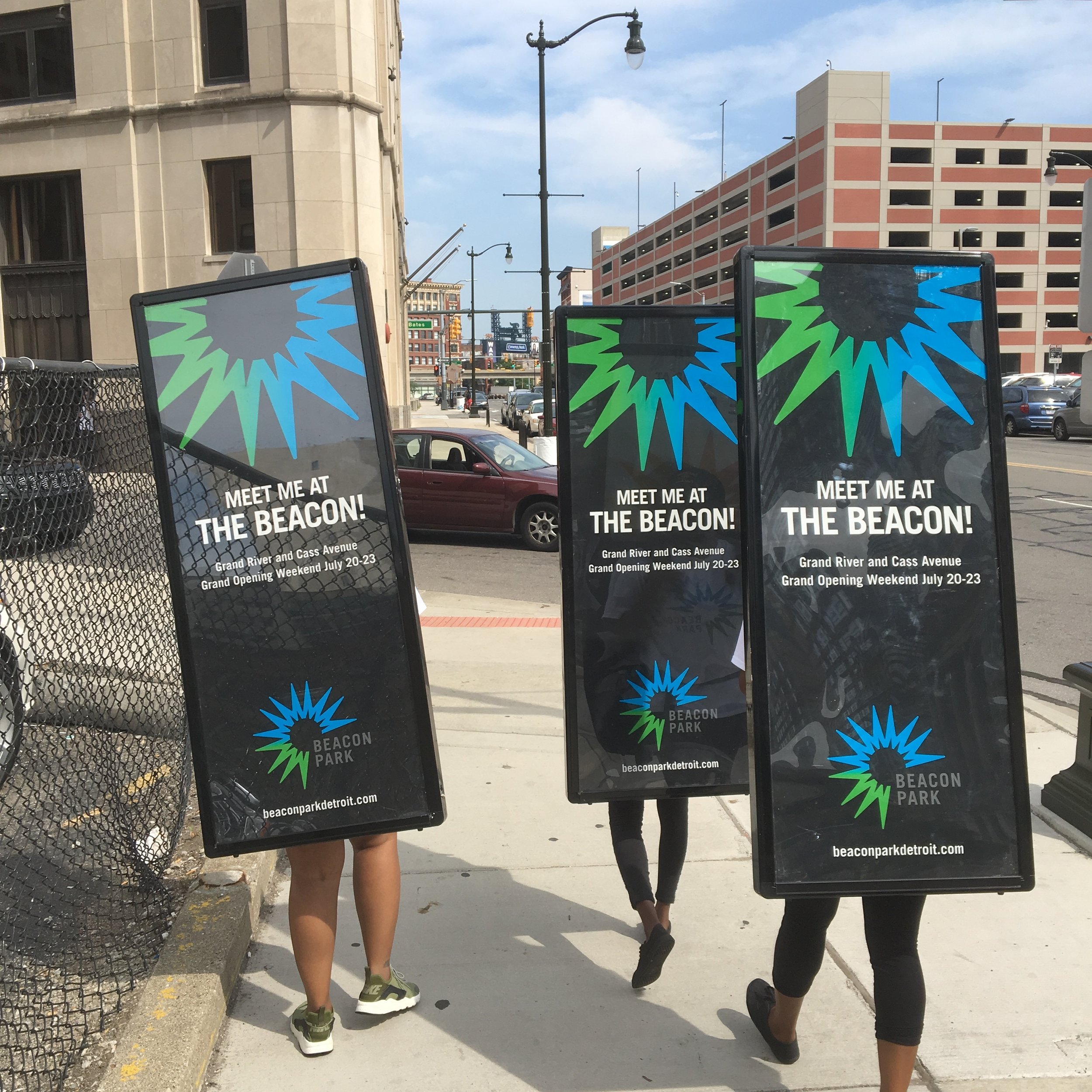 Backpack Billboards, Walking Billboards, Ad walkers — MASSIVEMEDIA