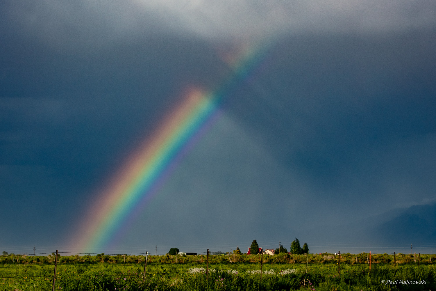 rainbow in the valley