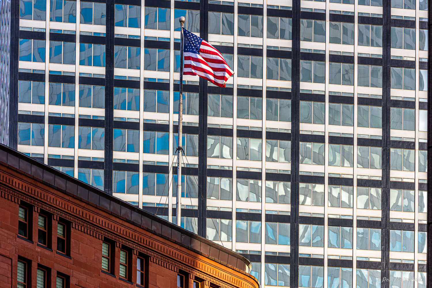 brown palace flag