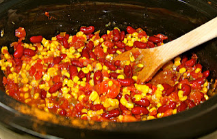 Crockpot Taco Soup/Chili {recipe}