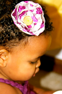 Singed Fabric Flower {tutorial}