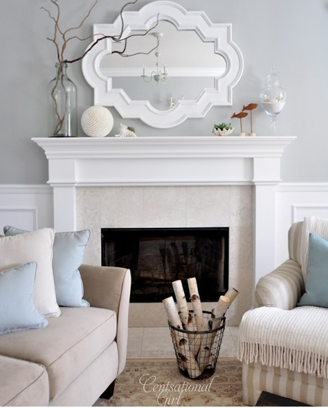 our fireplace | part 3 {mantle}