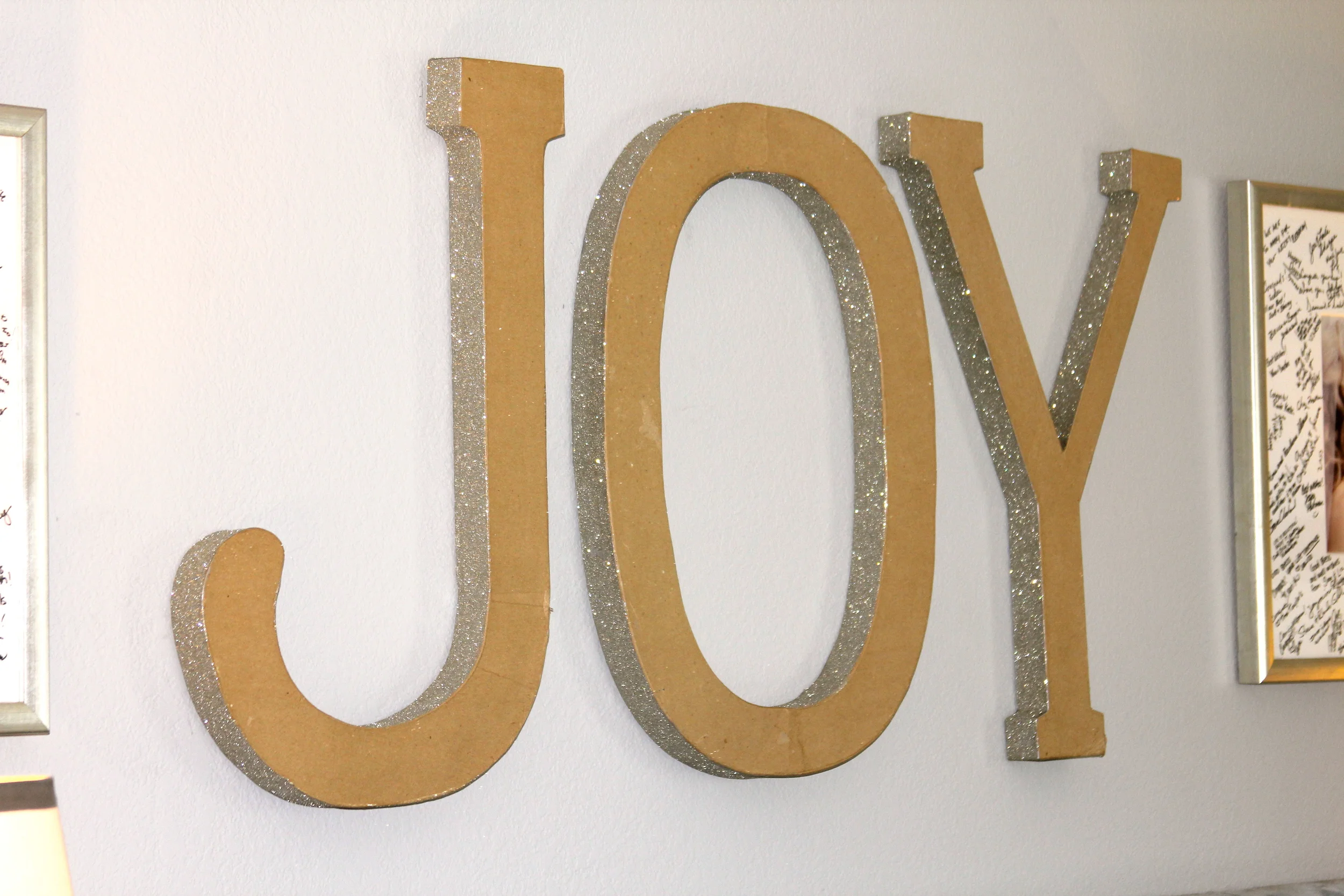 adding sparkle to joy