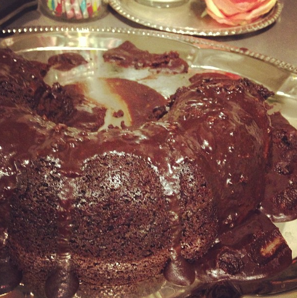 quinoa chocolate cake {gluten free}