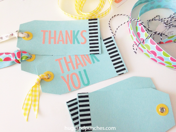 quick + easy diy Thank You notes