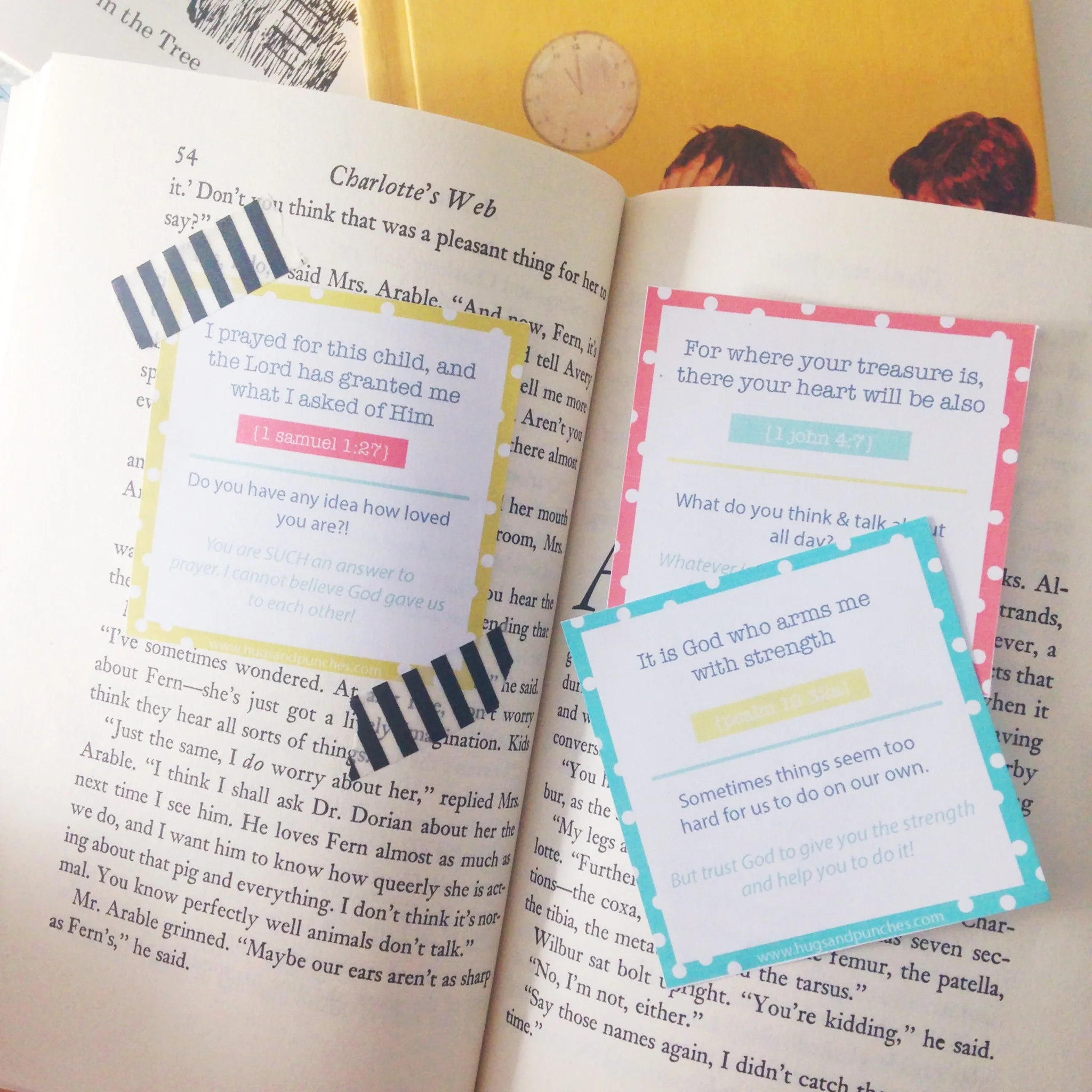 October's (free printable) Bible Verse Lunch Notes