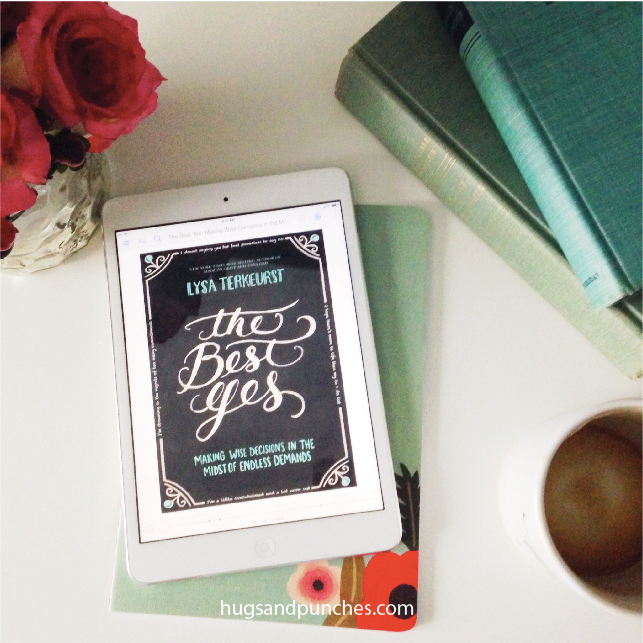 it's book club discussion day! (The Best Yes)