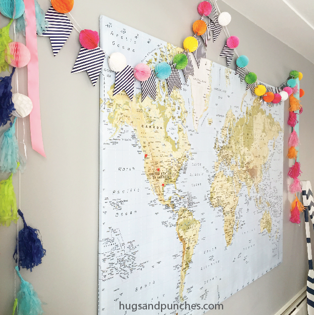 everyday decorating with party supplies
