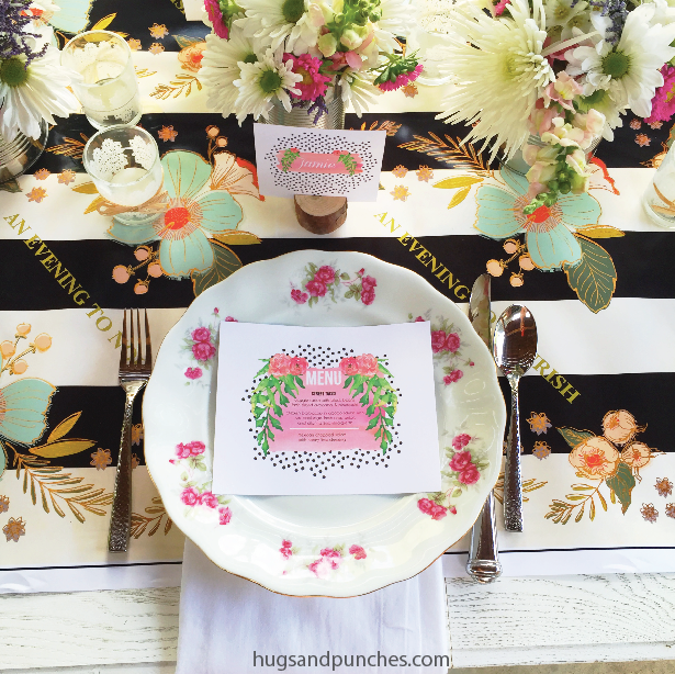 An Evening to Nourish - June (table decor)