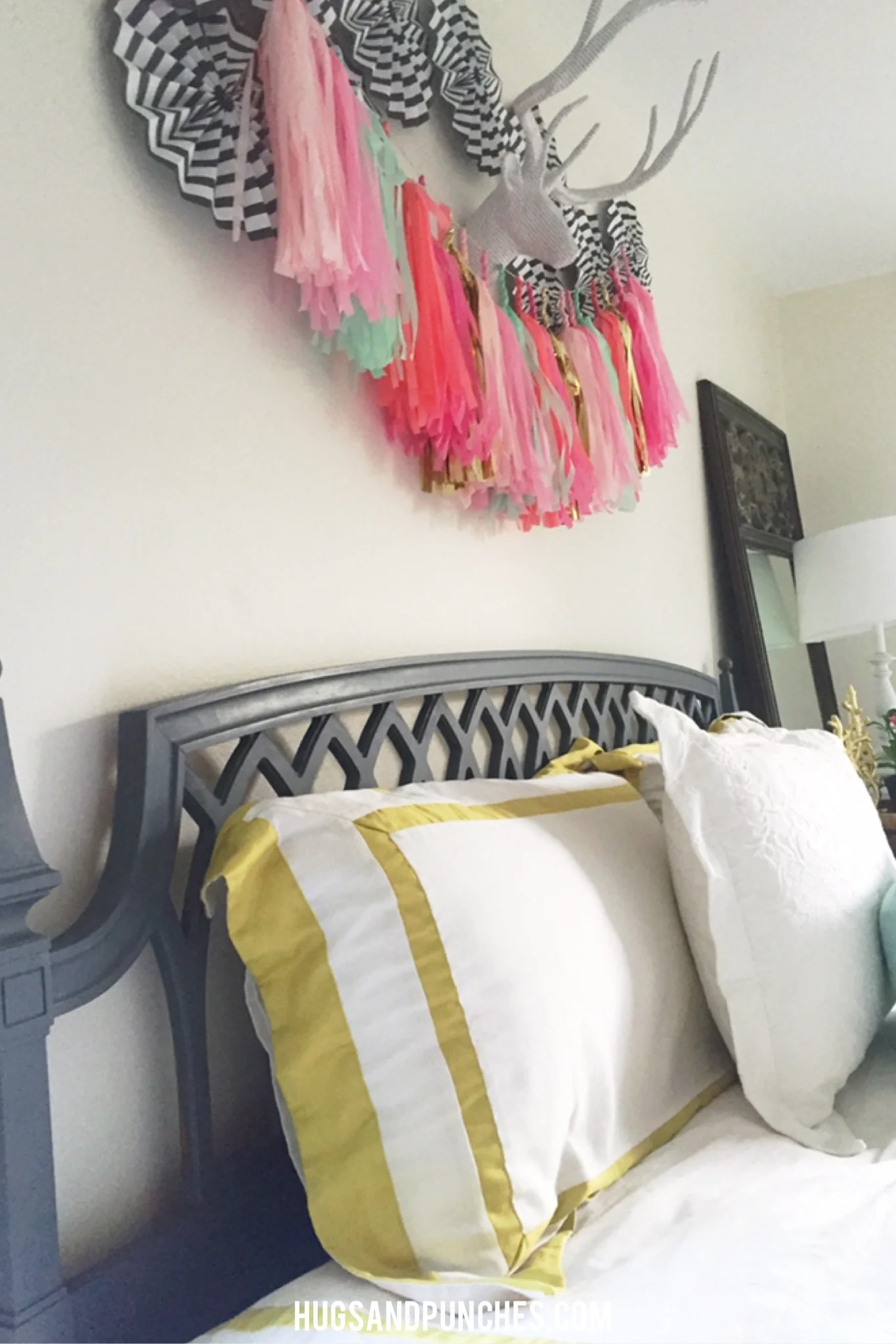 chalk paint + my FREE headboard from the side of the road