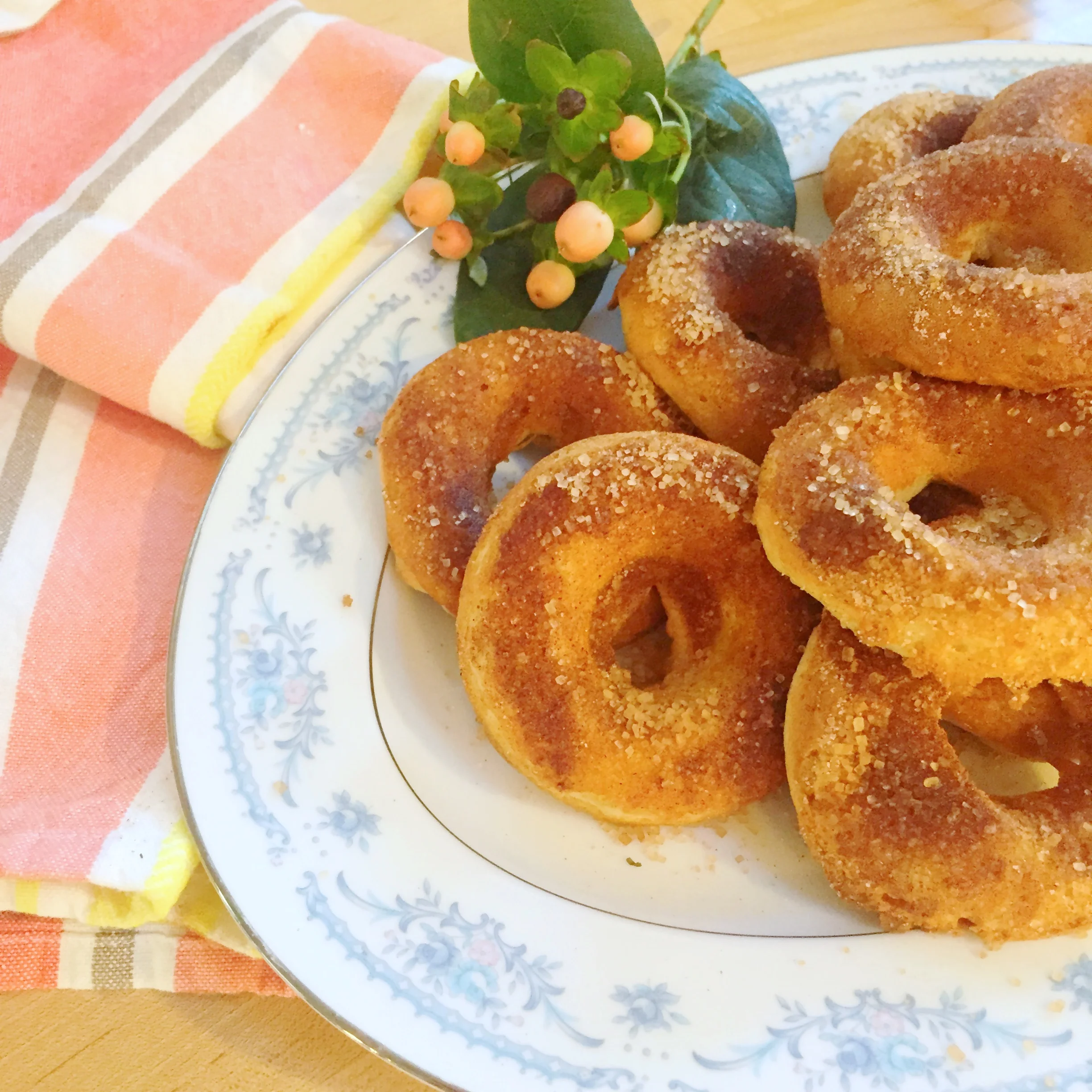 Baked Apple Cider Donuts (gluten free!)