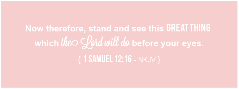 1 Samuel 12:16