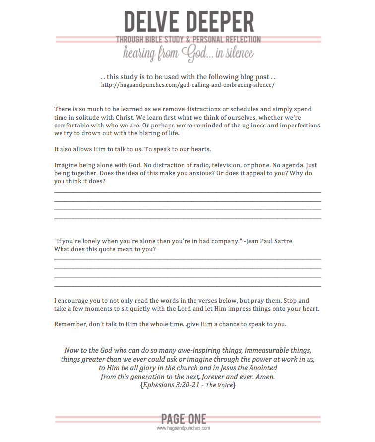 delve deeper - page 1