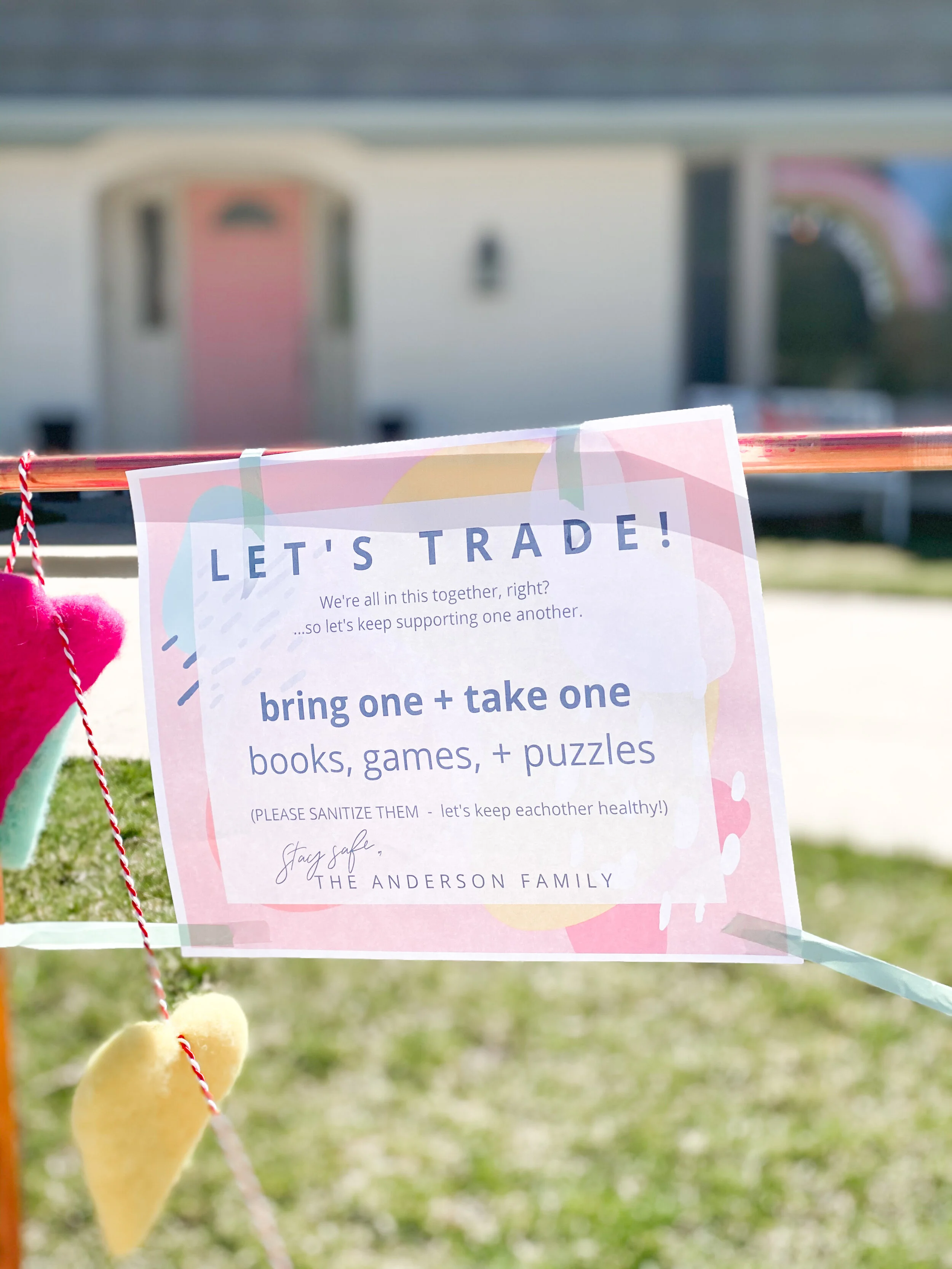 Ideas for Loving Your Community (when you're supposed to stay home)